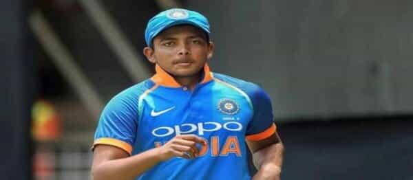 BCCI suspends Prithvi Shaw for doping violation